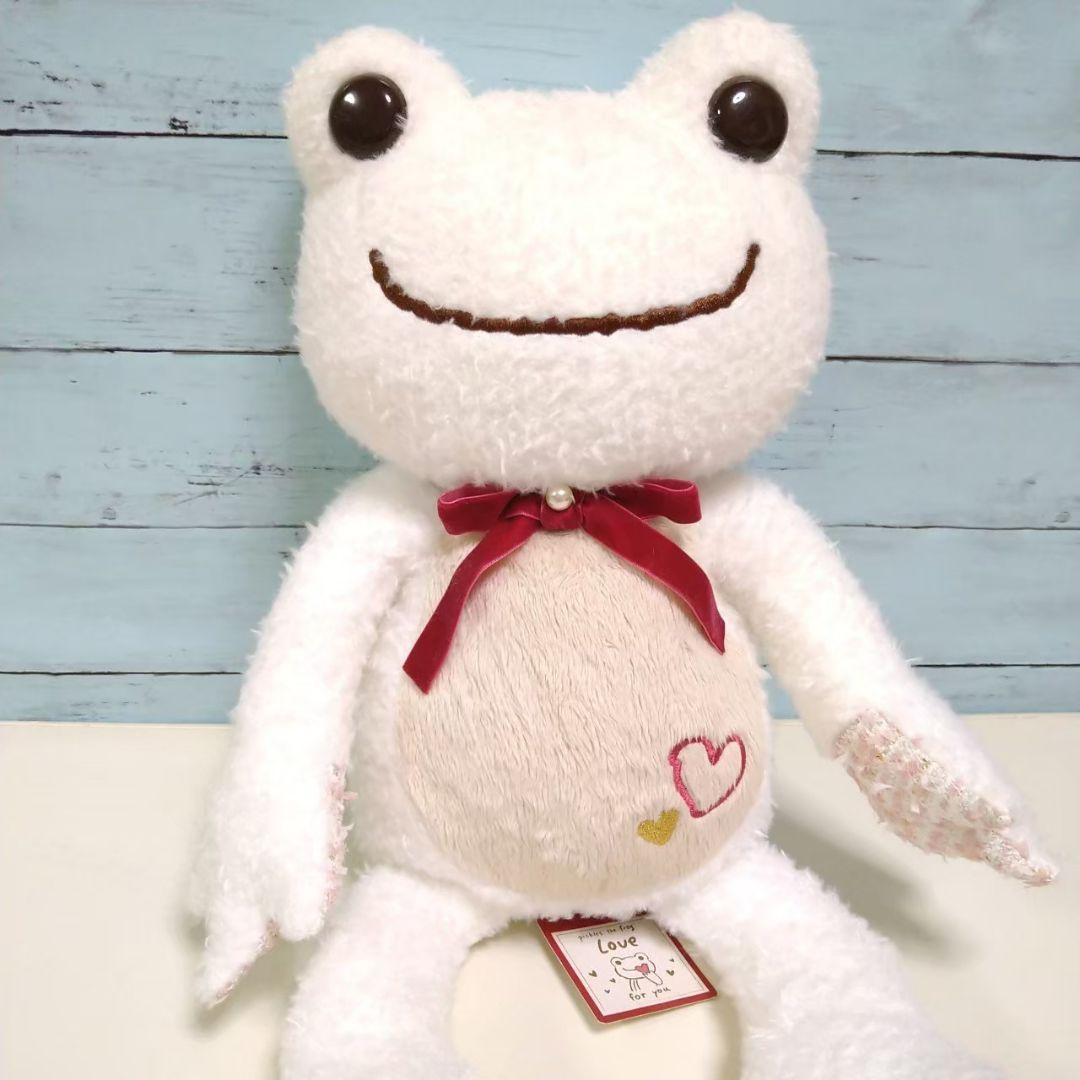 希少 ピクルス ラブ ホワイトぬいぐるみ Ｍサイズ