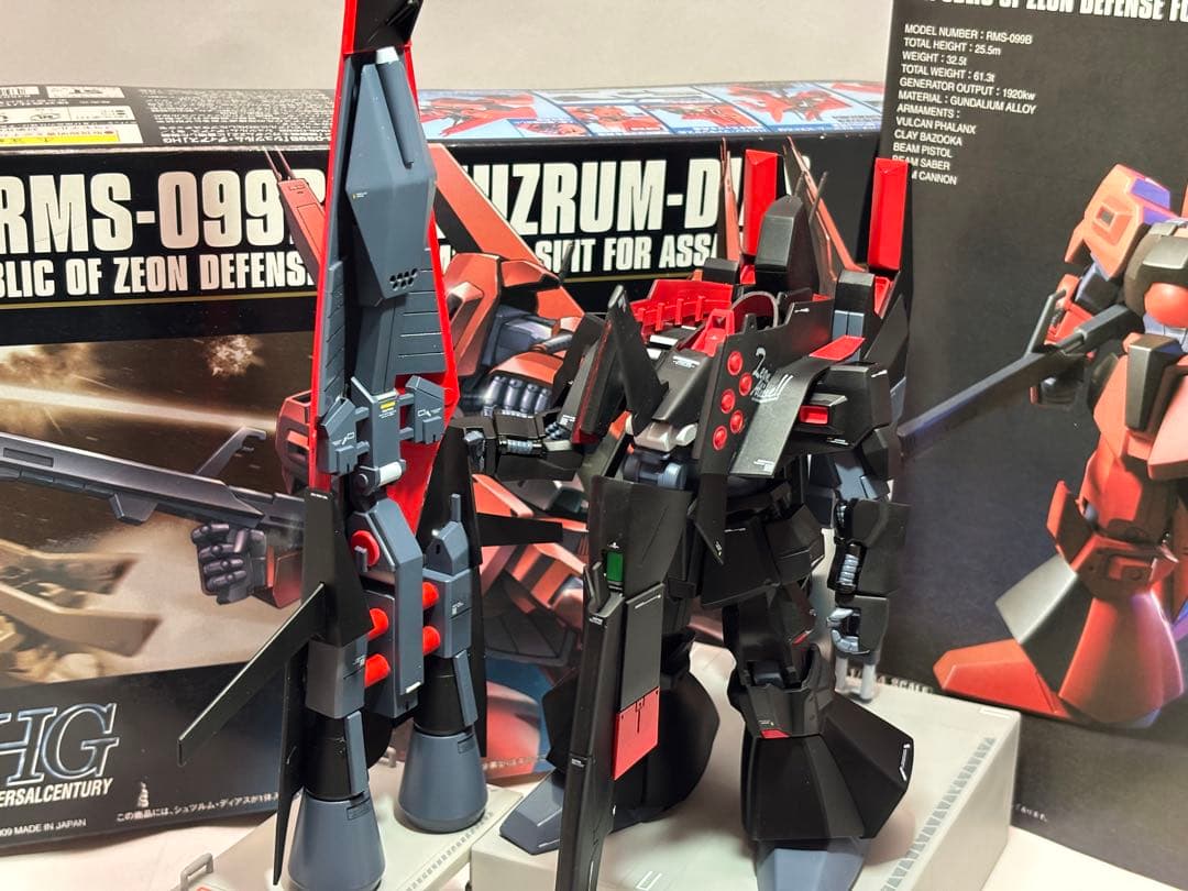 HG リックディアス・シュトゥッツァー 塗装完成品