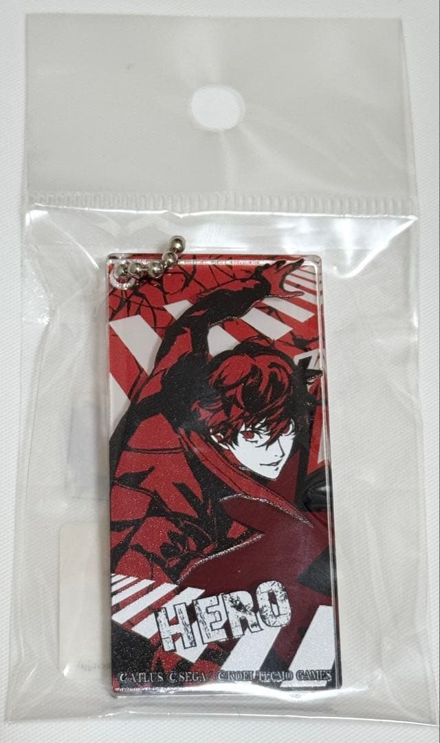 ペルソナ5 キューボイドアクリルキーホルダー ジョーカー