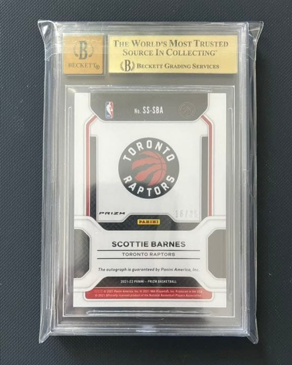 BGS10！Scottie Barnes Prizm Mojo Auto /25