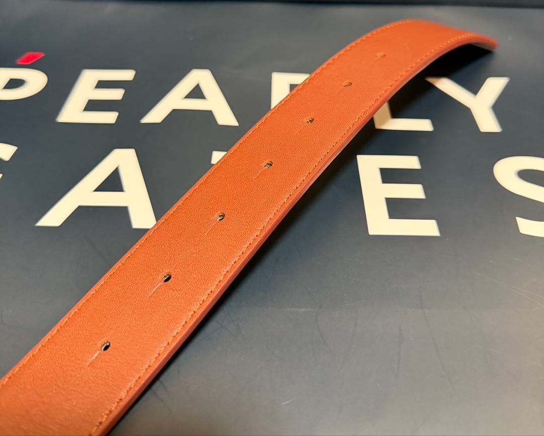 ②新品 パーリーゲイツ マスターバニー ベルト シンチュウ バックル 2点セット