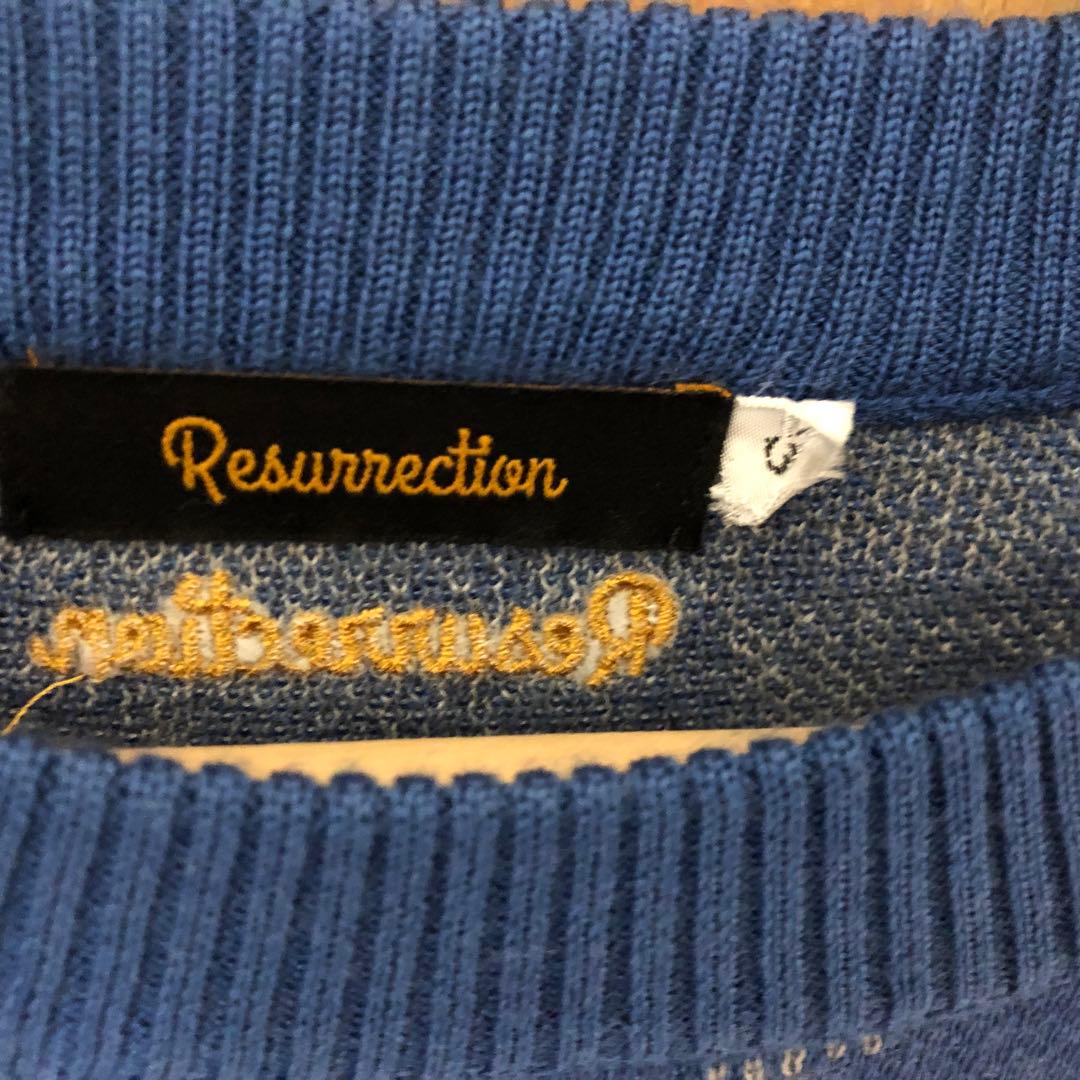 Resurrection レザレクション　ジオメトリック　ニット　セットアップ