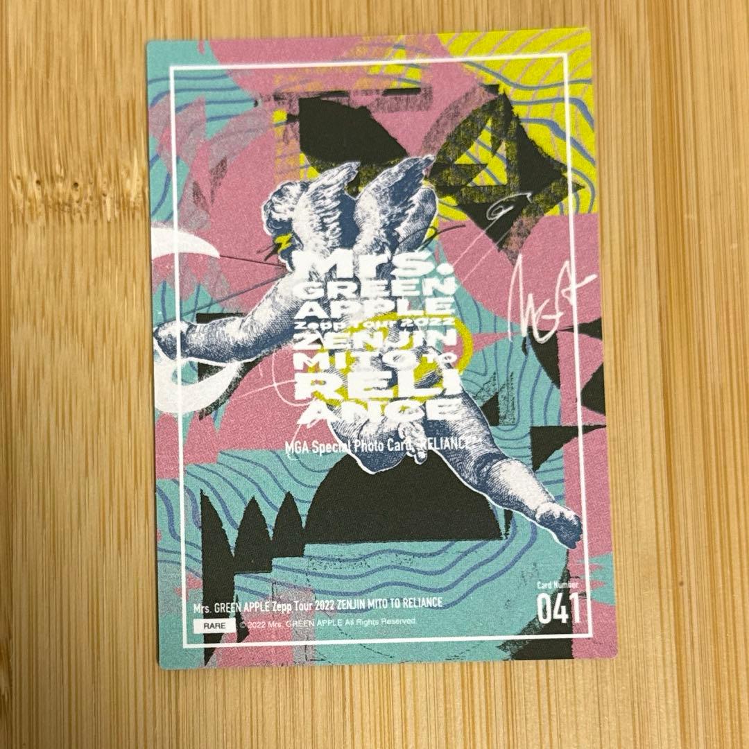Mrs. GREEN APPLE フォトカード レア