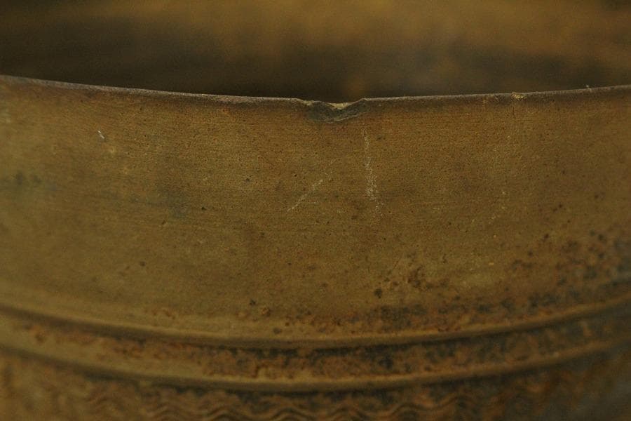 新羅 朝鮮 土器 須恵器 高29cm(ZE551)