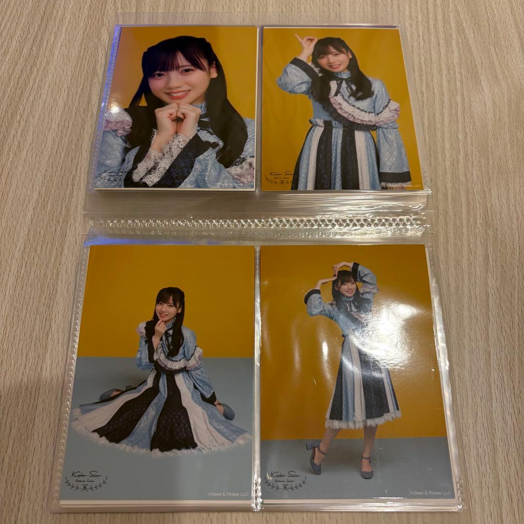 日向坂46 齊藤京子 過去衣装ランダム生写真 44種コンプ