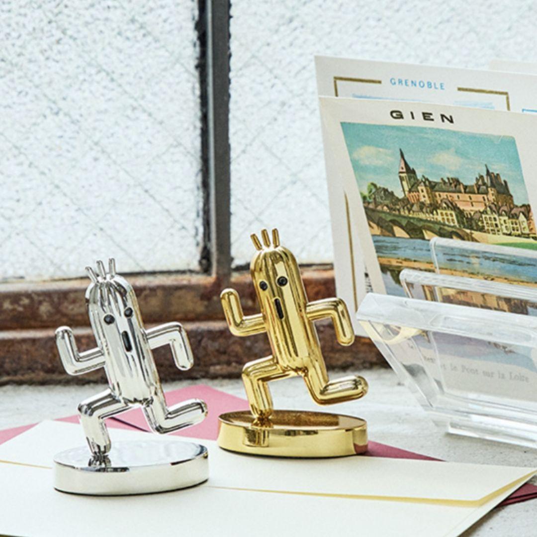 ファイナルファンタジー ブライトアーツギャラリー サボテンダー ゴールド メタル