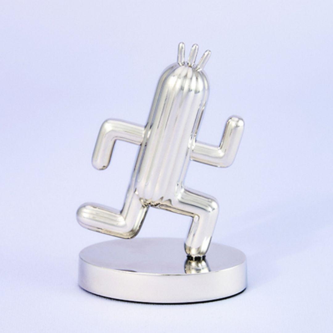 ファイナルファンタジー ブライトアーツギャラリー サボテンダー ゴールド メタル