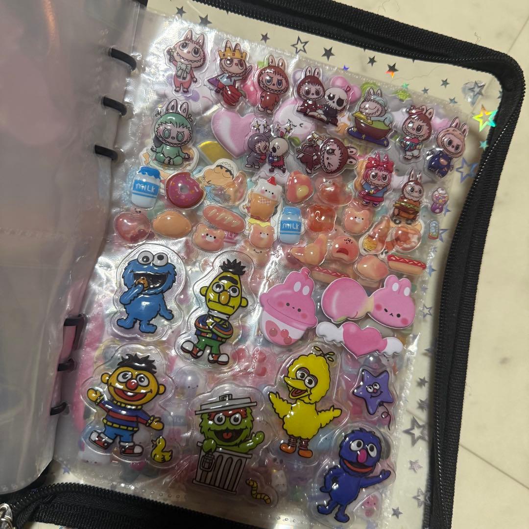 ボンボンドロップシール　大量シール帳！完成品　ウォーターシール　たまごっち　平成