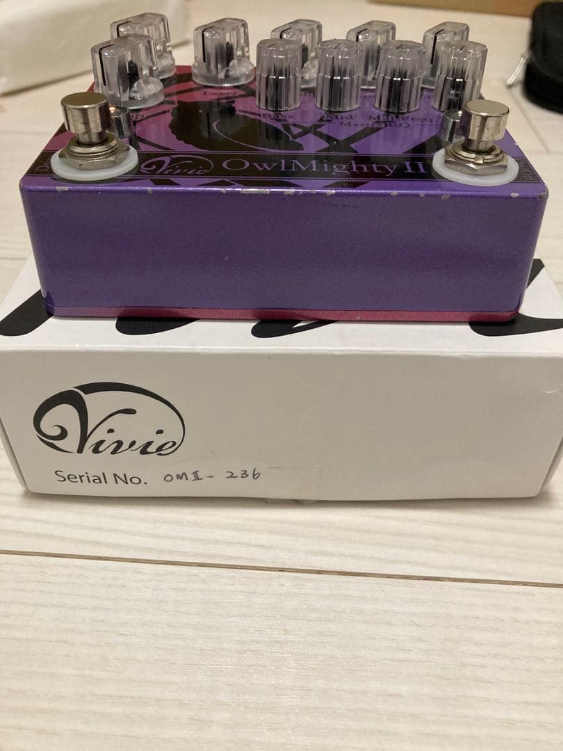 【現在廃盤】Vivie OwlMighty II ベースエフェクター