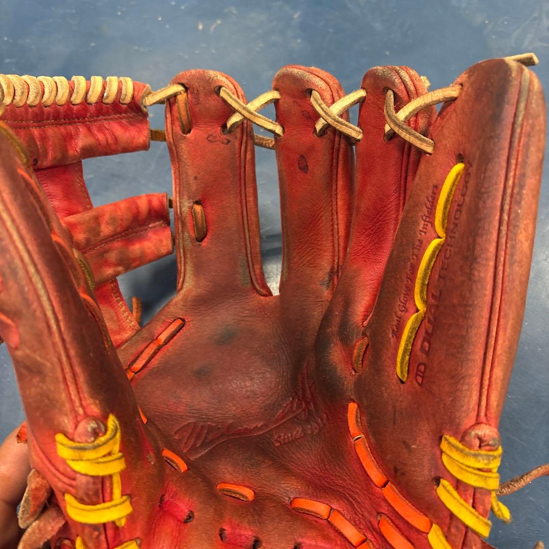 Wilson 赤 硬式グローブ