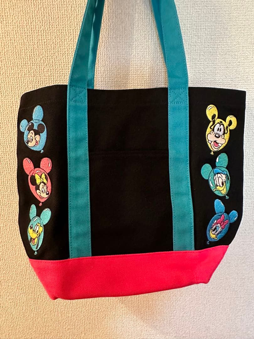 ディズニー ノスタルジカ刺繍 トートバッグ ミッキーマウス&フレンズ バルーン