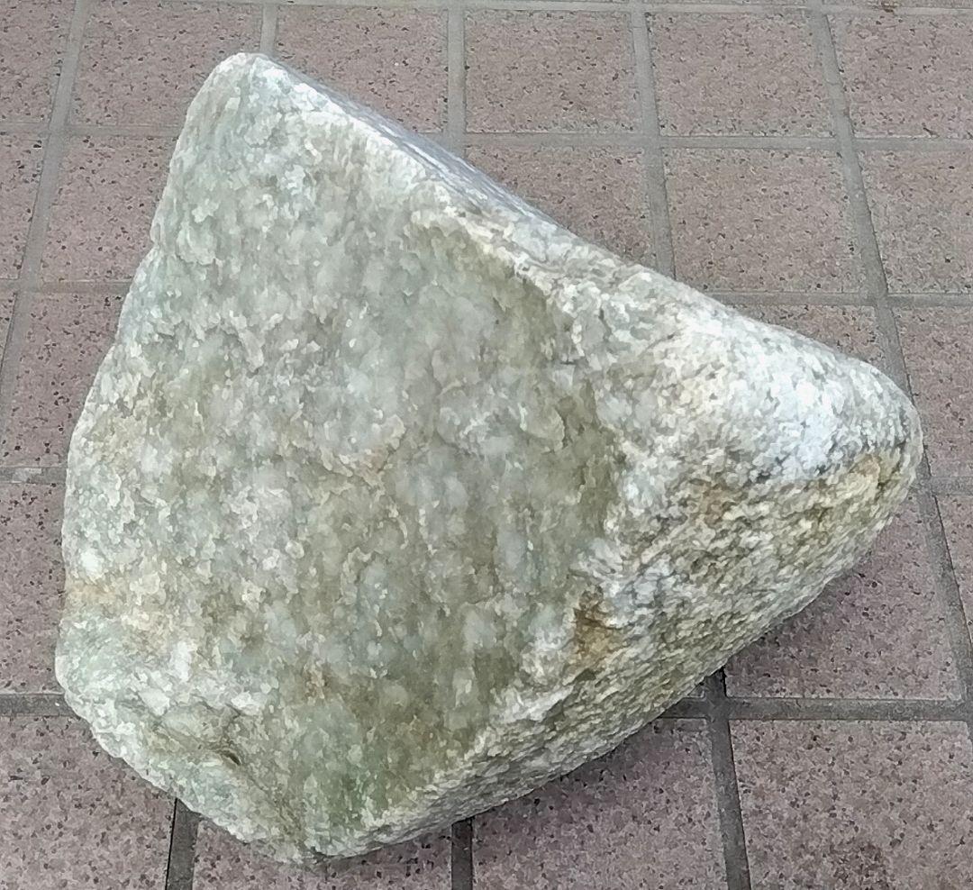 ★翡翠原石★糸魚川硬玉【大所川・川ズレ・転石ウブ17.8kg】