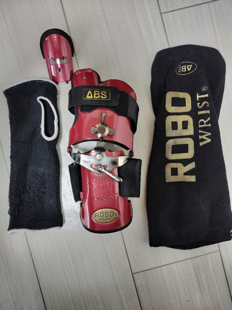 【新品ボール付】ABS ボウリング 豪華3点セット（15ポンド・4個入バッグ）