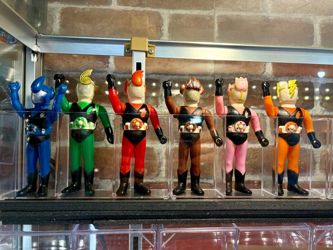 当時物　忍者キャプター　ソフビ