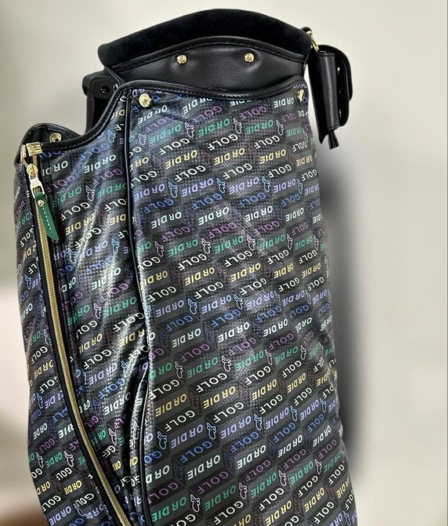 新品❤️マークアンドロナ❤️GOLF OR DIE キャディバッグ