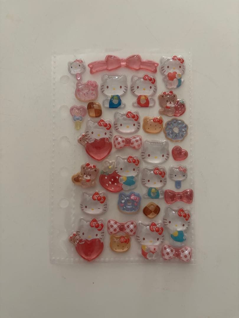 ボンボンドロップシール　うるちゅるシール　タイルシール　シール帳完成品