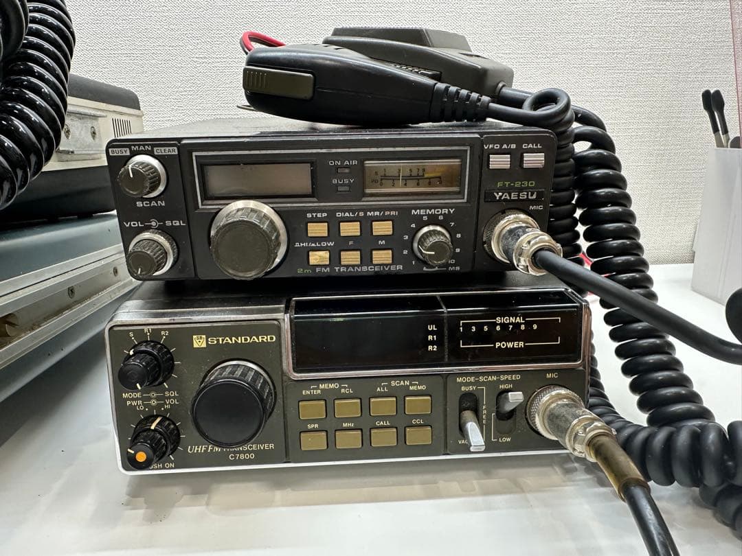 アマチュア無線機セット YAESU TRIO STANDARD