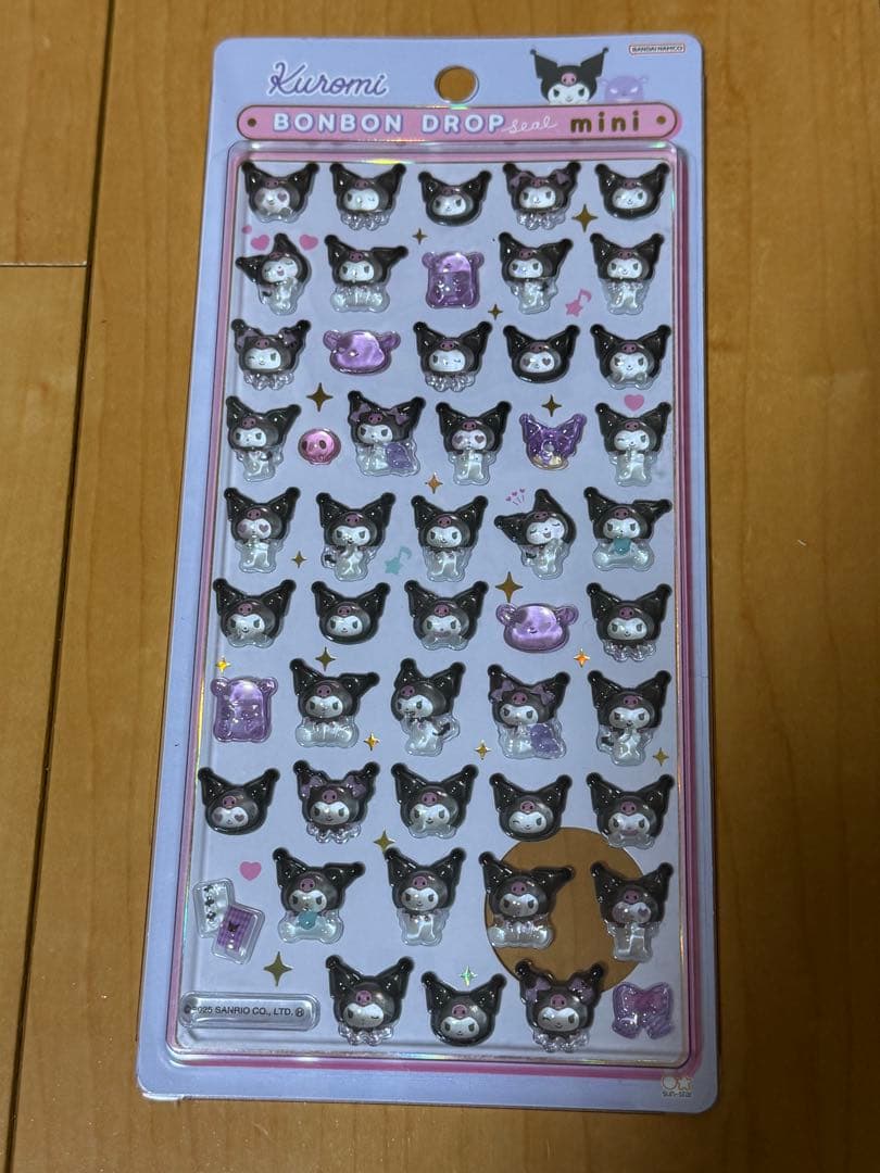 サンリオ ボンボンドロップシール ミニ 7枚セット