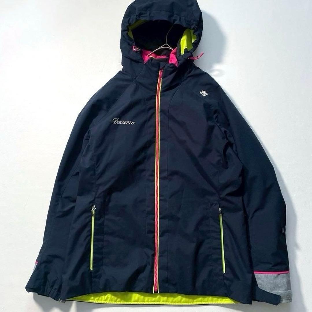 【Sky】DESCENTE スキーウェア 上下セット レディース 高機能