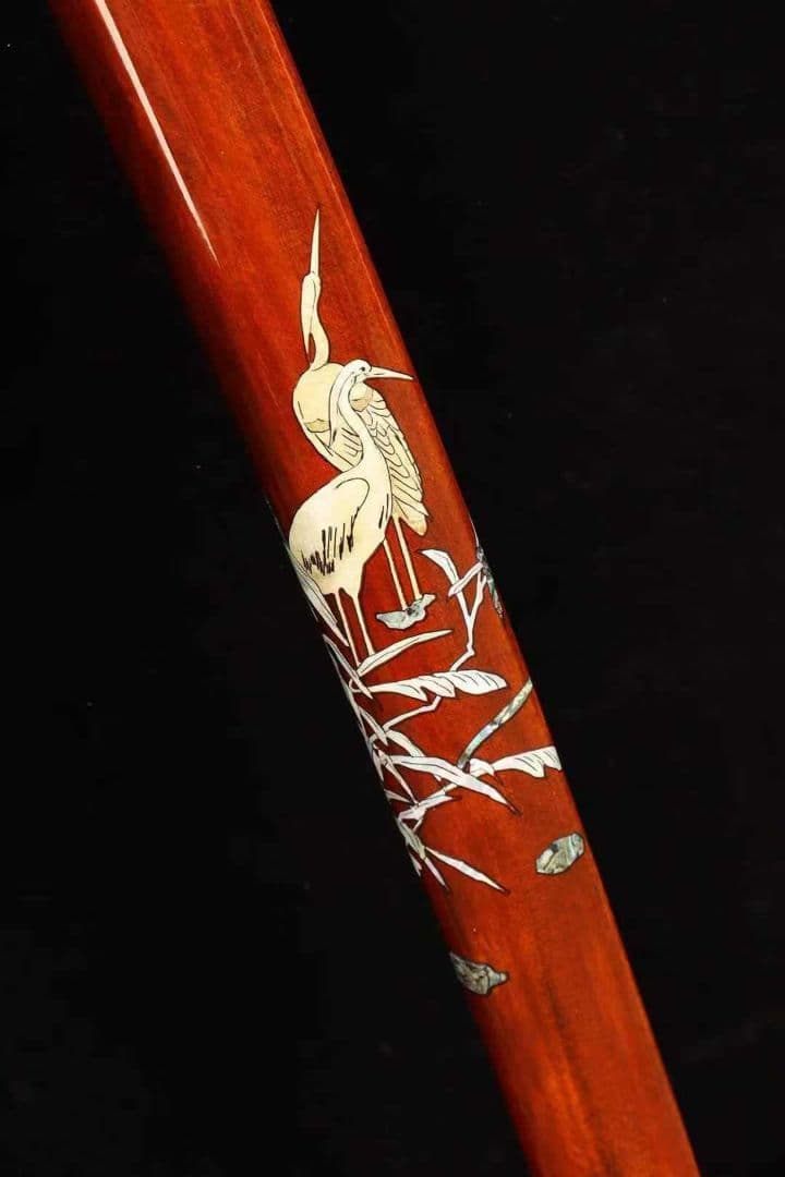 【雲鶴】 古兵器 武具 刀装具 日本刀　模造刀 居合刀 武士道 鑑賞用 美術刀