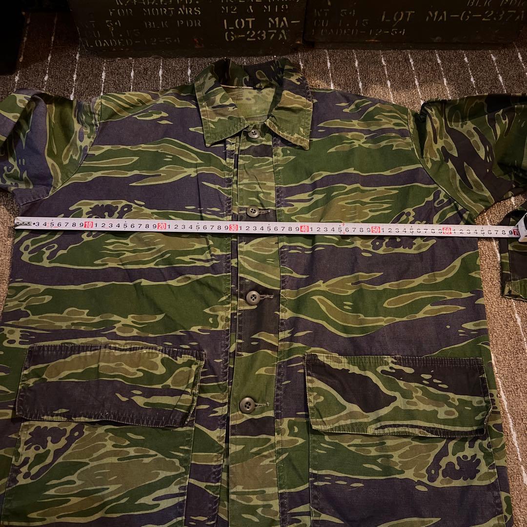 希少サイズ　当時物　ベトナム戦　タイガーストライプ　XL相当