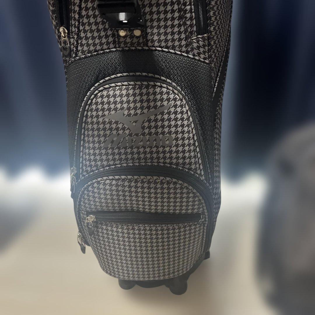 Mizuno チェック柄キャディバッグ