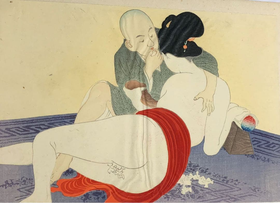 春画 枕絵十ニ図