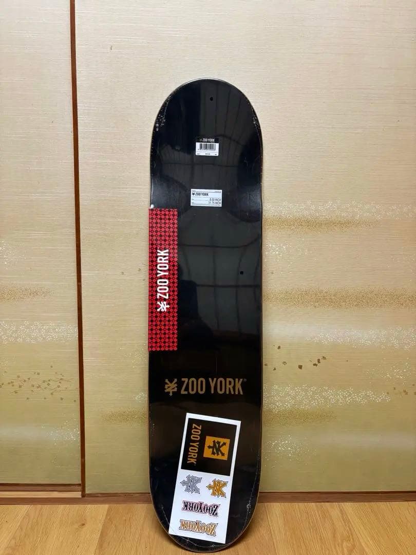 ZOO YORK スケートボードデッキ 8.00インチ