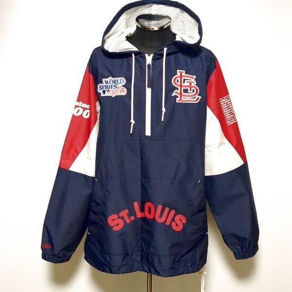 カージナルス ミッチェルアンドネス アノラックパーカー M ナイロンジャケット