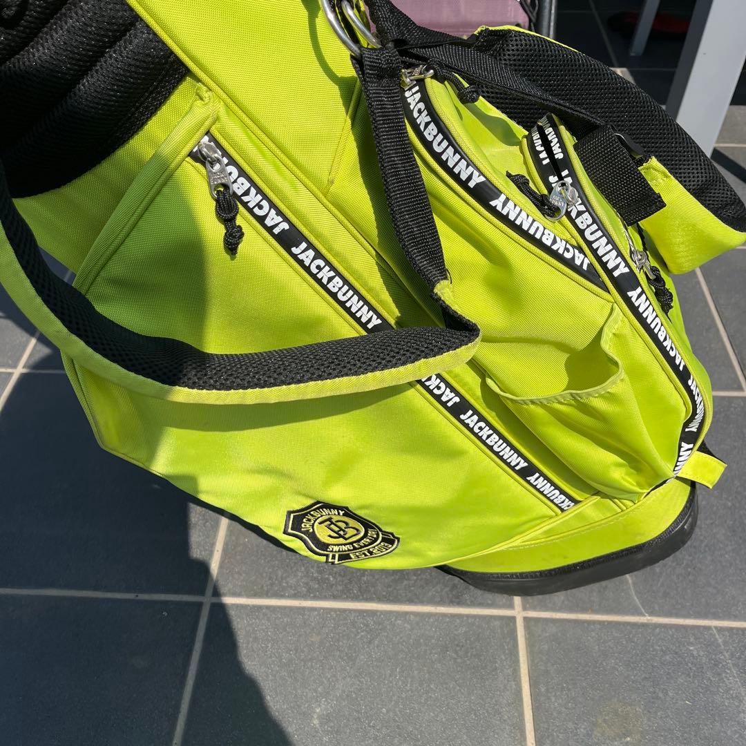 JACK BUNNY グリーン キャディバッグ　パーリーゲイツ　ジャックバニー