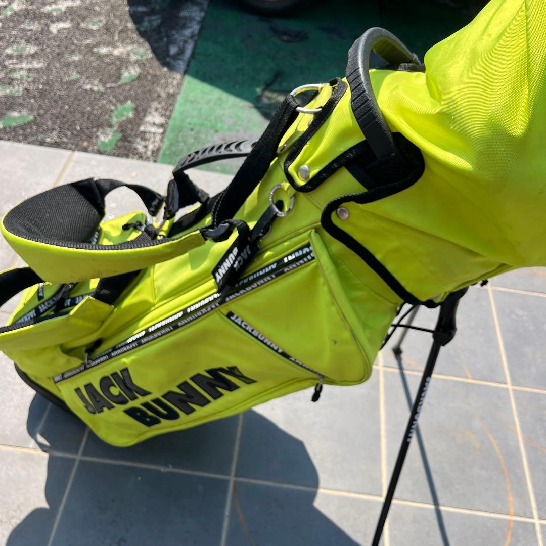 JACK BUNNY グリーン キャディバッグ　パーリーゲイツ　ジャックバニー