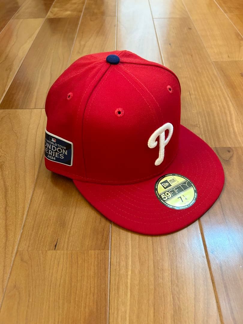 新品 フィリーズ ニューエラ59FIFTYキャップ 7 1/4 ロンドンシリーズ