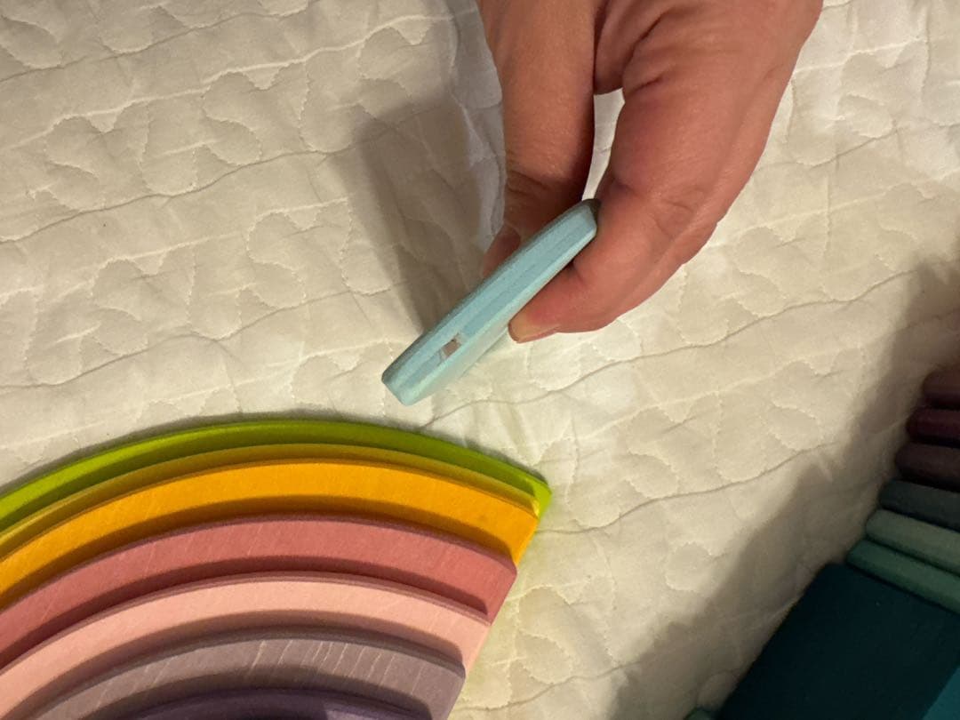 アーチレインボー　半円　パステル