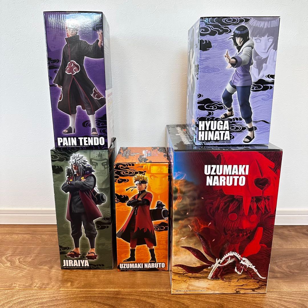 一番くじ ナルト B賞+C賞+ E賞+ラストワン賞 k賞おまけ付き　セット