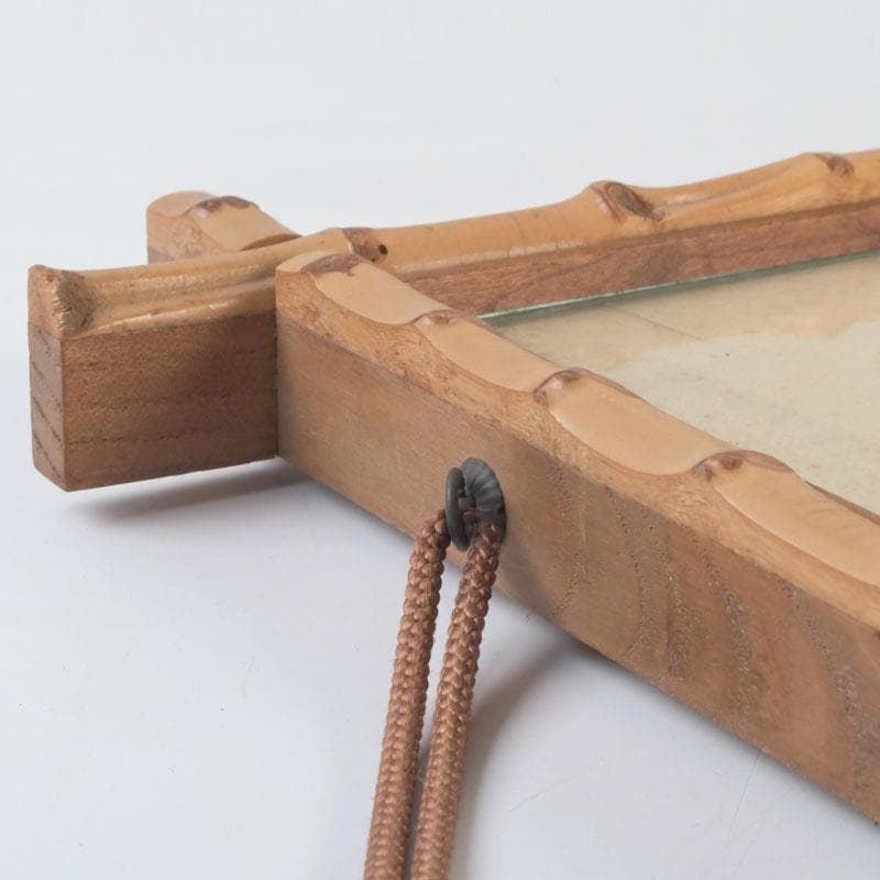 富本憲吉筆　書画　寿　竹枠額装　N　9331