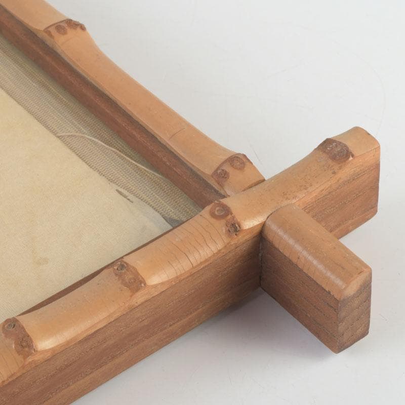 富本憲吉筆　書画　寿　竹枠額装　N　9331