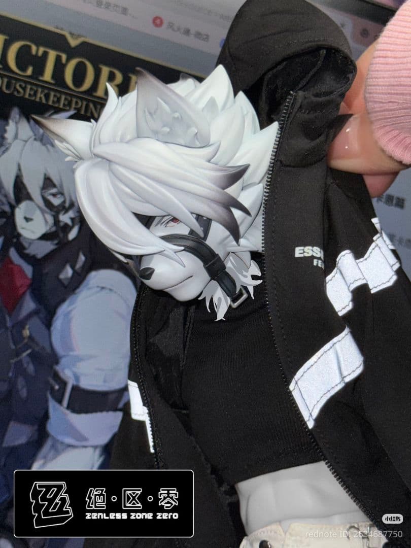 ゼンレスゾーンゼロ ライカンフィギュア オビツヘッド&尻尾