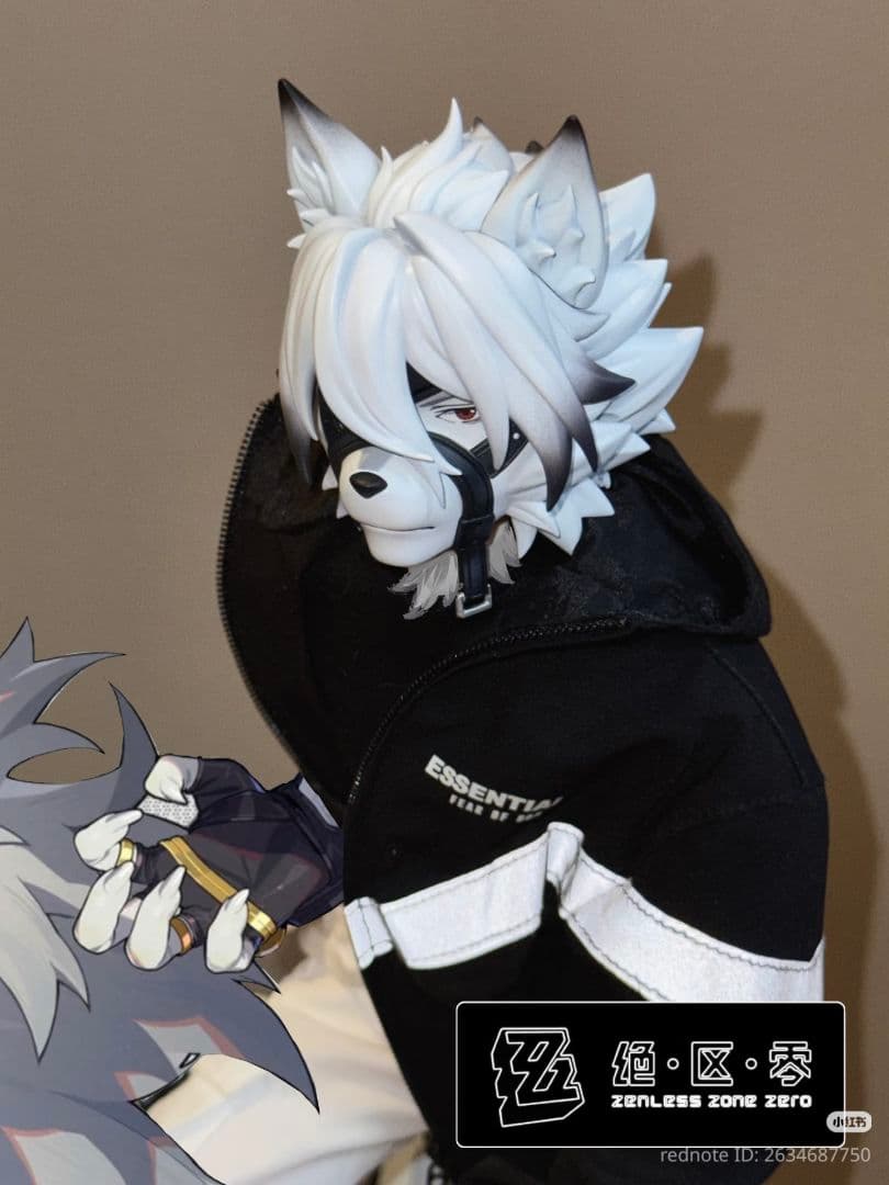 ゼンレスゾーンゼロ ライカンフィギュア オビツヘッド&尻尾