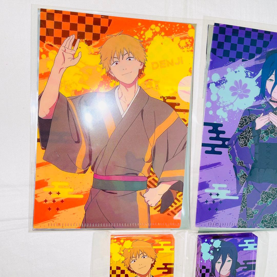 【B賞】チェンソーマン　OMATSURIルーレット　アクリルブロック　デンジレゼ