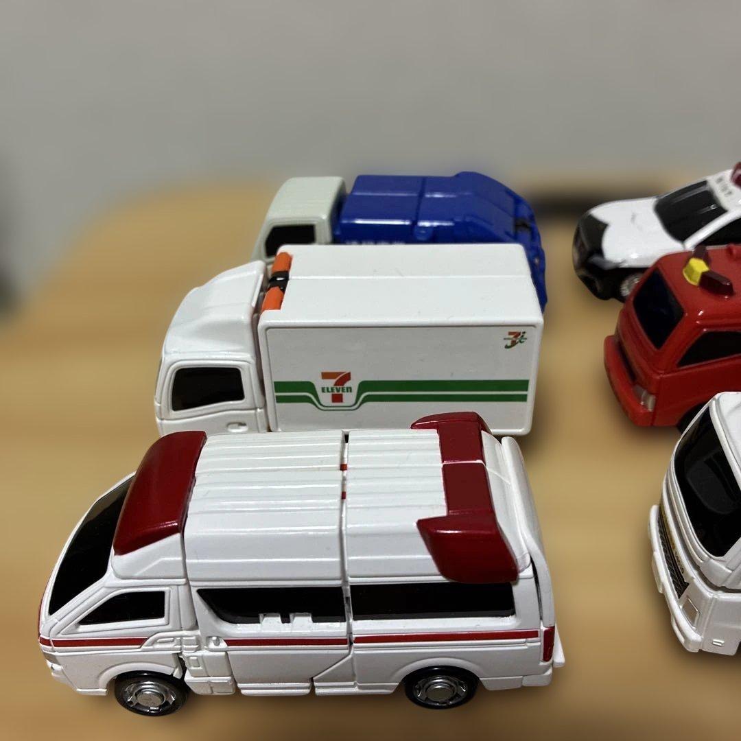 の*）様 トミカ　ジョブレイバー　7体セット　おまけ2体