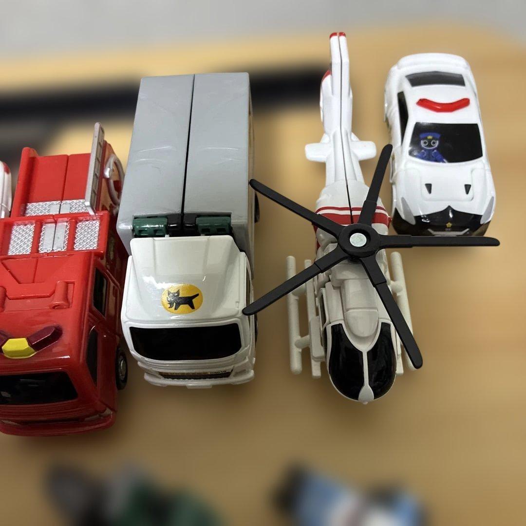 の*）様 トミカ　ジョブレイバー　7体セット　おまけ2体