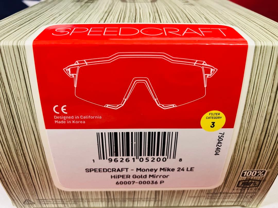 100% サングラス speedcraft マイケル・ハリス2世 モデル