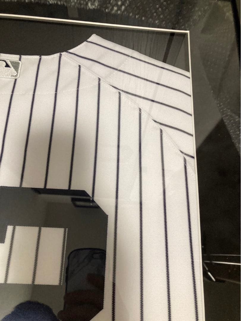 希少　刺繍サイン入り　MLB ヤンキース　 マリアノリベラ　ユニフォーム