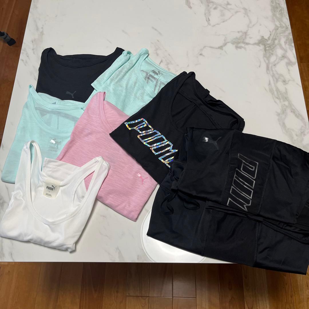 PUMAプーマ　ヨガウェア8点