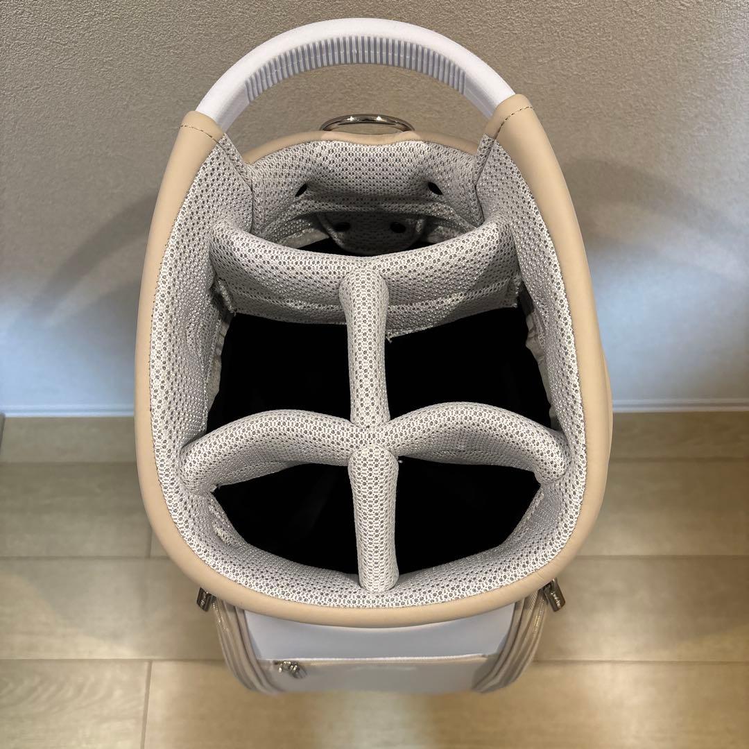 new balance キャディバッグ ベージュ