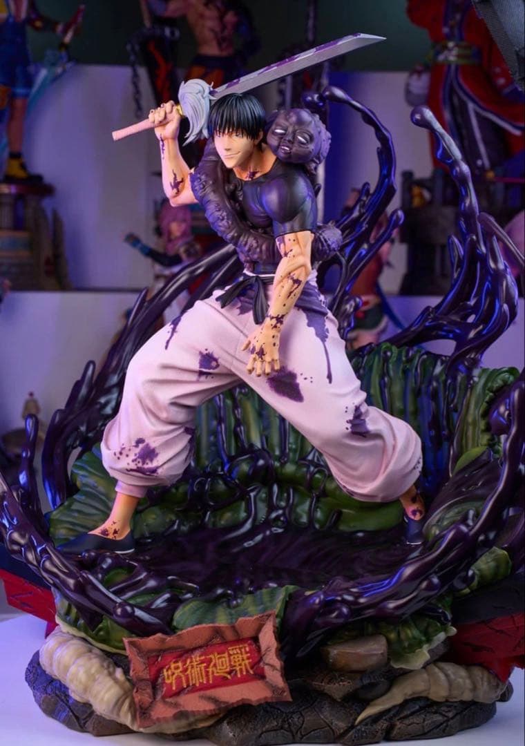 呪術廻戦 伏黒甚爾 ガレージキット ガレキ スタチュー②