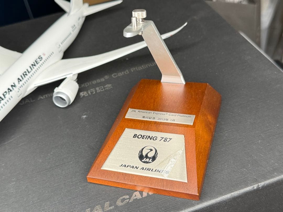 ＪＡＬ アメックスプラチナカード特典 BOEING 787 1/200 希少品