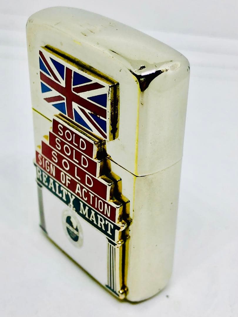 ダブルデッカー＊ビートルズの英国旗ユニオンジャック＊ビンテージ80sエナメル七宝