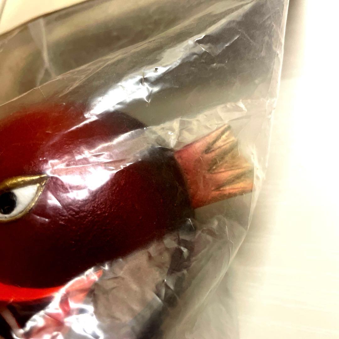 未開封 水素獣エッチ　えむぱい屋 怪獣　ソフビシリーズ　怪獣フィギュア 赤紫色