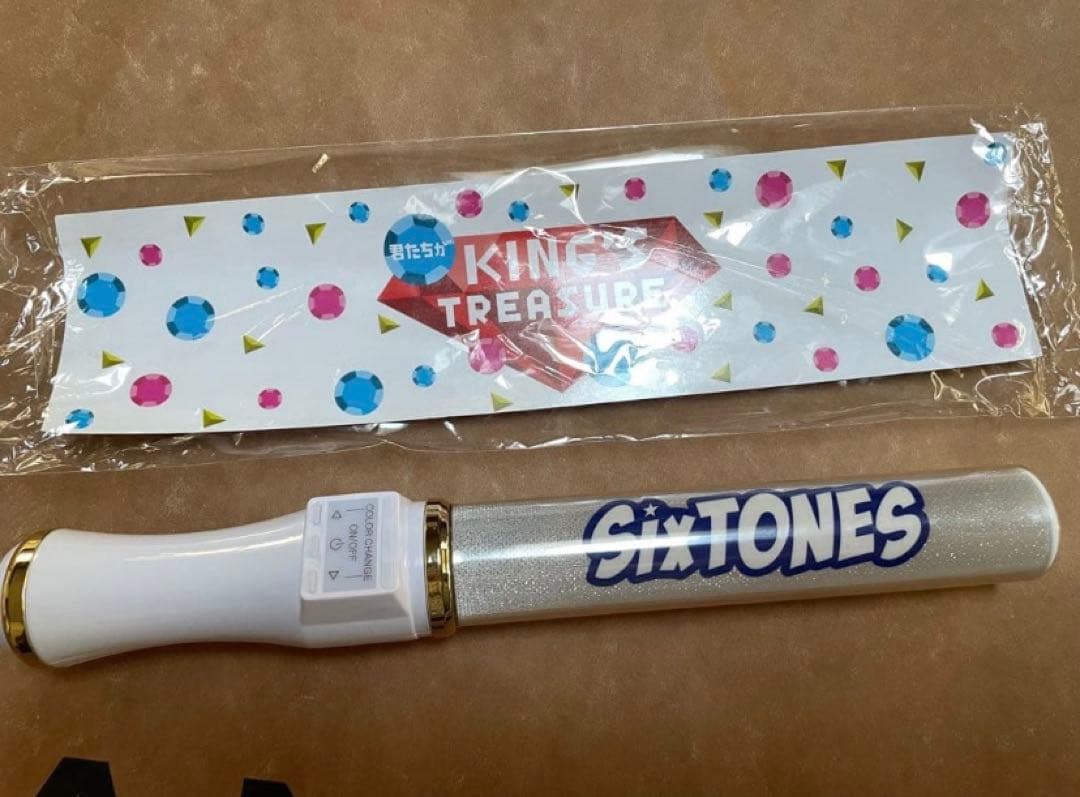 公式　SixTONES サマステ キントレ ペンライト